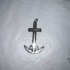 Terra Sancta Silver Tone Anchor Charm